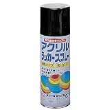 ニッペ ペンキ スプレー アクリルラッカースプレー 400ml つやなしブラック ラッカー つやあり 屋外 日本製 4976124270642