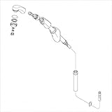 KVK　旧ＭＹＭ補修部品　【HC580/800】　旧MYMキッチン・洗面シャワー部品　旧ＭＹＭ　クリナップ社向け　FA547T8-#P等用ホルダーセット