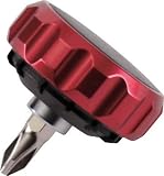 TRUSCO(トラスコ) ラチェットドライバー(ミニタイプ) レッド 38mm TRD-38R