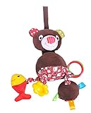 幼児教育玩具ベビーカー銀杏ペンダントベビーギフトをハンギング