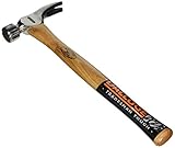 Vaughan & Bushnell Dalluge 2410 24-Ounce Framing Hammer Serrated Face with Nail Loc Magnetic Nail Ho