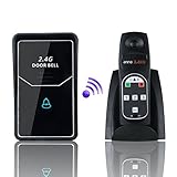 2.4Gデジタルワイヤレスインターホンシステムドアベルワイヤレスリモートロック解除
