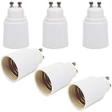 6pcs ランプコンバータ用のGU10 E27E26の電球ソケットベースランプホルダー変換アダプタ、LED電球ソケットアダプター