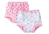 Gerber (ガーバー) 幼児中股トレーニングパンツ 女の子用 3T 3歳用 コットン100% 2枚セット 出産祝い、おしゃれ カラフル 子供用下着、肌着車 兒女 美國代購 [並行輸入品]