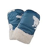 【ベビーカーハンドル用カバー】　PLUME HANDMUFF ( プリュム ハンドマフ)　43104　/ 発熱わた使用 (POLARBEAR)