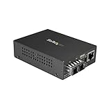 StarTech.com Gigabit対応光メディアコンバータ 1000Base-SX 2芯SC端子 マルチモード(2芯) 最大550m ギガビット対応光 - LAN変換器 MCMGBSCMM055