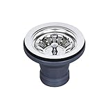 Aqua Nuova Basket Drain with Strainer [並行輸入品]