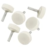 uxcell 40mm x 6mm　ヘッド　研磨剤　研磨バフ ボブ装着ポイント　金属研磨用　6 個