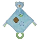 Aurora Baby Bear Teether Toy, Blue by Aurora Baby [並行輸入品]