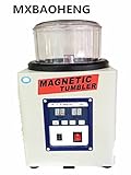 800ｇ 磁気バレル研磨機　タイマー付　ハイパワー正反転可能な強磁気ポリッシャー デジタル表示　バリ除去　金属磨き シルバー磨き 銀磨き ジュエリー工具 110V / 220V
