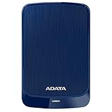 ADATA AHV320-1TU31-CBL (ブルー) 外付けポータブルHDD TV・レコーダー対応 [USB3.1対応/1TB] HV320シリーズ