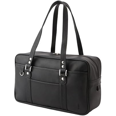 イーストボーイ 合皮バッグ 合皮バッグ〈一層式〉 レディース 209305 ブラック×ブラック(940) 4 Amazon | 合皮バッグ〈一層式〉4209305 ブラック×ブラック(940)4 F