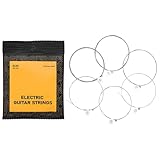 6個 10-46 ギター弦交換用エレキギター弦楽器アクセサリー 取り付け簡単