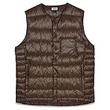 [ナンガ] INNER DOWN VEST ダウンベスト ベスト N1IdBKE2 ブラウン XL
