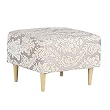 arne オットマン チェア 高さ40cm 足置き Marie ot HS088 ダマスク Bタイプ グレー