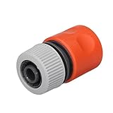 amzmonnsuta 1/2インチのプラスチック製の水ホースクイックコネクタガーデンホース継手