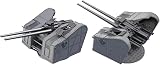 バンカースタジオ 1/350 日本海軍 六十五口径 九八式十糎 連装高角砲 タイプA 2個入 (超大和型戦艦・空母大鳳用) プラモデル用パーツ BSTIJN35033 成型色