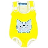 FOOTMARK(フットマーク) 幼児用 水着 ベビーハーネス4 ケーブル付き 202354 ネコ(50) L