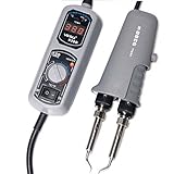 IPOTCH デジタル ハンダゴテセット　120W　はんだごてステーション　電気ピンセット　はんだごて 台　温度制御