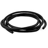 XDiscount ケーブルワイヤ　ケーブルスリーブ　ブラック　防熱　10mmx13mmx2.7m