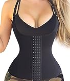 Eliminates Muffin Top、gotoly Curvaceousウエストトレーナーコルセットダイエットに US サイズ: 4L カラー: ブラック