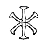 ST TS ヘルメット インナー パッド 髪型 崩れない 蒸れ防止 ヘルメット用 ライナー シリコン インナーパッド (01 ブラック)