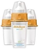 MilkBank BPA Free Insulated Feeding Bottles 5 oz - 3-Pack by DEX Products [並行輸入品]