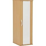 スリムシューズボックス（ミラー付き） 幅29cm×奥行35cm 固定棚1枚/可動棚3枚付き SB-3090M【組立品】【代引不可】 生活用品 インテリア 雑貨 その他の生活雑貨 top1-ds-979509-ak [簡易パッケージ品]