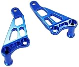 OPTION No.1 極みシリーズ・ヨコモ ドリフトパッケージ用 アルミフロントシャーシブレース (ブルー) NO-DP001BL