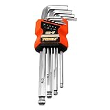 DR.Machinist ボールポイントL型六角棒レンチセット 9本組 (ミドル)