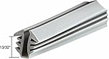 CRLガラスビニール; 13 / 32 "チャネル奥行9 / 32 "メタルOpening for 1 / 8 "ガラス – 100 'ロール – d753 C