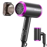 ドライヤー 大風量 【2025最新改良モデル・ 速乾 】 ヘアドライヤー 高濃度マイナスイオン 軽量 折り畳み式 1300W 3段階風量 携