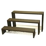 Welcome wood ウッドステージ90型　３段タイプ　  色はUB　アンバーブラウン　　【完成品】　組み立てる必要なし！！　個別に移動できるのでとっても便利！！