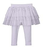 Plus Nao(プラスナオ) スカート ベビー キッズ チュチュスカート フリル ボトムス チュールレース 星柄 ホワイト グレー ピンク 80 90 110 グレー 90cm