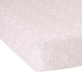 Lambs & Ivy Classic Pink Collection Floral Fitted Crib Sheet by Lambs & Ivy