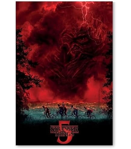 Amazon.co.jp: 映画『ストレンジャー・シングス』アートポスター 印刷