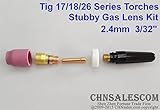 CHNsalescom 5本のTIG溶接トーチTig WP-17/18/26シリーズ3/32のためのスタビスタンガスレンズキット
