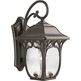 Progress Lighting P5966-84 Enchant Collection 1-Light Wall Lantern Espresso [並行輸入品]