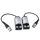 uxcell　新品　CCTVカメラ UTP BNCビデオ変圧器トランシーバペア