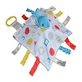 Baby Jack Blankets Baby Jack Blankets ABC Sensory Educational Whale Tag Blanket by Baby Jack Blanket