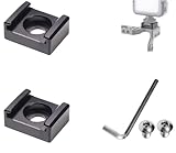 シュー マウント 外付け コールドシュー 差し込みアダプター 汎用タイプ 撮影サポート コアクセサリーシュー 1/4インチ ネジ付き アルミ合金 フラッシュ スピードライト LEDライト マイク カメラ用 ストロボ 1/4'' 三脚 ネジ MC-YBE