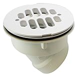 Canplas 322542W 45 Degree Offset Shower Drain by Canplas