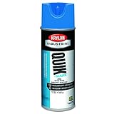 Krylon a03406000 Invertedマーキングペイント、12オンス、Brilliantブルー、12パック