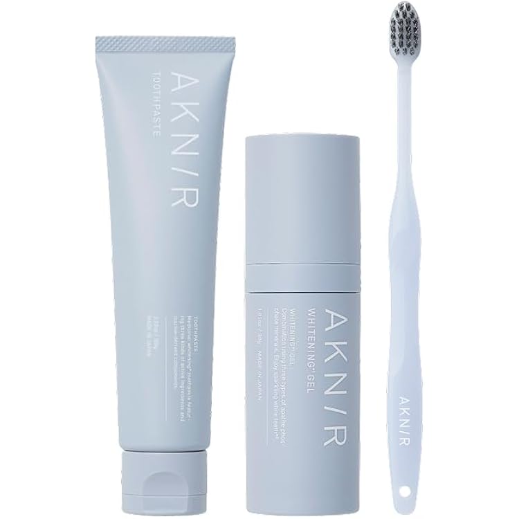 AKNIR⭐︎アクニー⭐︎歯磨き粉、カラーペースト、歯磨きブラシ Amazon