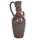 アンティーク風　陶器製の花器【08120】