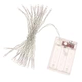 Baoblade Baoblaze 全４サイズ4タイプ　Led　文字列　光　バッテリー　装飾ライト　結婚式 - 暖かい白, 30LEDs