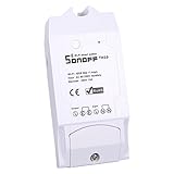 ANRIS 電源リモートスイッチ wifi 恒温恒湿機能搭載 スマートコンセント リモートコントローラ(Sonoff TH10)