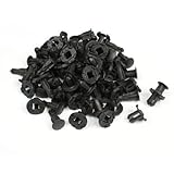 45個の車のフェンダープッシュタイプのプラスチックのドアリベットファスナー9ミリメートル穴