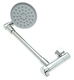High Quality JP-140 RainFall Showerhead with Adjustable Arm, Chrome