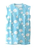 nordic+japan(ノルディックジャパン) 渡嘉毛織 ふわふわ綿毛布スリーパー ptヒツジ(ブルー)【日本製】